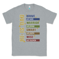 Heather Grey bible verses Classic Tee - JahusDesignShop