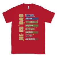 Red bible verses Classic Tee - JahusDesignShop