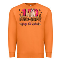 Carrot 100 paw some days of school Premium Sweatshirt - MaliasSmallBusiness