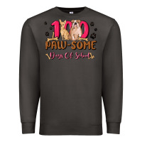 Smoke 100 paw some days of school Premium Sweatshirt - MaliasSmallBusiness