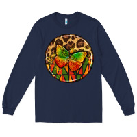 Navy juneteenth  coasters Long Sleeve Tee - AdoDesignShop