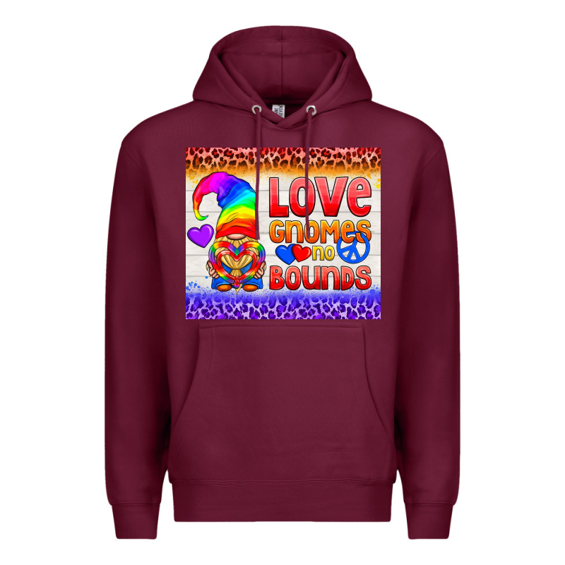 Lgbtq+ Love Gnomes No Bounds Tumbler Premium Hoodie by BundleAndBundleShop | Teevron