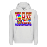 Dove Grey LGBTQ+ Love Gnomes No Bounds Tumbler Premium Hoodie - BundleAndBundleShop
