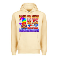 Pina Colada LGBTQ+ Love Gnomes No Bounds Tumbler Premium Hoodie - BundleAndBundleShop