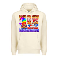 Sandshell LGBTQ+ Love Gnomes No Bounds Tumbler Premium Hoodie - BundleAndBundleShop