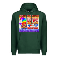 Sports Green LGBTQ+ Love Gnomes No Bounds Tumbler Premium Hoodie - BundleAndBundleShop