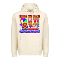 Tofu LGBTQ+ Love Gnomes No Bounds Tumbler Premium Hoodie - BundleAndBundleShop