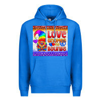True Royal LGBTQ+ Love Gnomes No Bounds Tumbler Premium Hoodie - BundleAndBundleShop