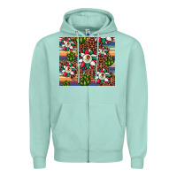 Sunflower Mexican Flag Tumbler Zipper Hoodie | Teevron