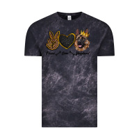 Cloud Black peace love shepherd Vintage Tee - RanaPortraitStore