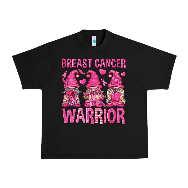 Breast Cancer Warrior Gnomes Urban Heavy Tee by texasbilliewilder | Teevron