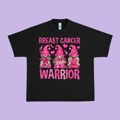 Breast Cancer Warrior Gnomes Urban Heavy Tee Designed By Texasbilliewilder