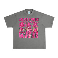 Tornado Breast Cancer Warrior Gnomes Urban Heavy Tee - texasbilliewilder