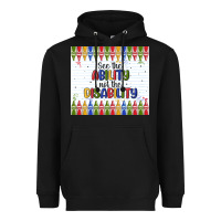Black see the ability not the disability Heavyweight Hoodie - MaliasSmallBusiness