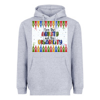 Heather Grey see the ability not the disability Heavyweight Hoodie - MaliasSmallBusiness