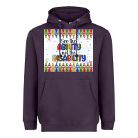 Plum see the ability not the disability Heavyweight Hoodie - MaliasSmallBusiness