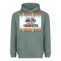 Sage see the ability not the disability Heavyweight Hoodie - MaliasSmallBusiness