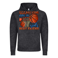 Vintage Black diamonds are a girls best friend basketball Vintage Hoodie - texasbilliewilder