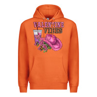 Carrot valentines day valentine vıbes Premium Hoodie - AdoDesignShop