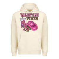 Sandshell valentines day valentine vıbes Premium Hoodie - AdoDesignShop
