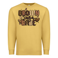 Antique Gold brown sugar babe Premium Sweatshirt - MaliasSmallBusiness