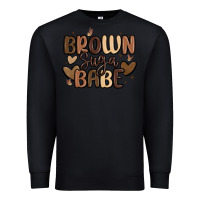 Black brown sugar babe Premium Sweatshirt - MaliasSmallBusiness