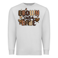 Dove Grey brown sugar babe Premium Sweatshirt - MaliasSmallBusiness