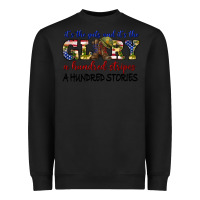 Black its the guts and its the glory a hundred stripes Heavyweight Sweatshirt - texasbilliewilder