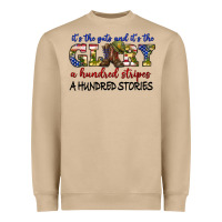 Its The Guts And Its The Glory A Hundred Stripes Heavyweight Sweatshirt | Teevron