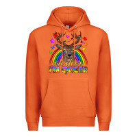Carrot LGBTQ+ Oh Deer I'm Queer Premium Hoodie - BundleAndBundleShop