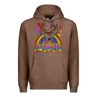 Chestnut LGBTQ+ Oh Deer I'm Queer Premium Hoodie - BundleAndBundleShop
