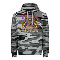 Slate Camo LGBTQ+ Oh Deer I'm Queer Premium Hoodie - BundleAndBundleShop