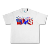 Lunar Rock love 4th of july Urban Heavy Tee - Zillion Design Studio