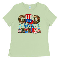 Matcha god bless america Ladies Tee - AdoDesignShop