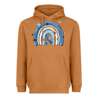 Meerkat in april wear blue autism awareness Heavyweight Hoodie - MaliasSmallBusiness