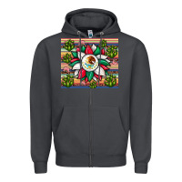 Smoke sunflower mexican flag tumbler Zipper Hoodie - JahusDesignShop