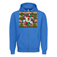 True Royal sunflower mexican flag tumbler Zipper Hoodie - JahusDesignShop