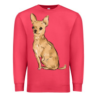 Cardinal chihuahua Premium Sweatshirt - MaliasSmallBusiness
