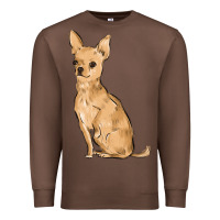 Chestnut chihuahua Premium Sweatshirt - MaliasSmallBusiness
