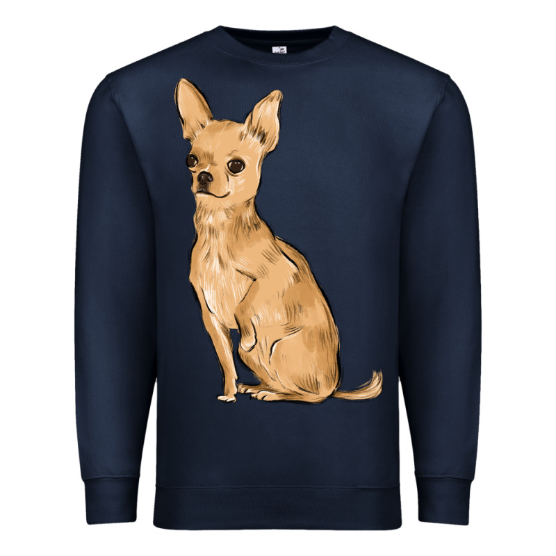 Chihuahua Premium Sweatshirt by MaliasSmallBusiness | Teevron