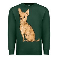 Sports Green chihuahua Premium Sweatshirt - MaliasSmallBusiness