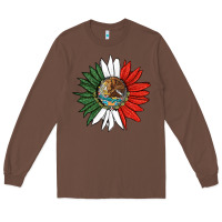 Chestnut mexico sunflower Long Sleeve Tee - HRA Design Shop