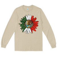 Mushroom mexico sunflower Long Sleeve Tee - HRA Design Shop