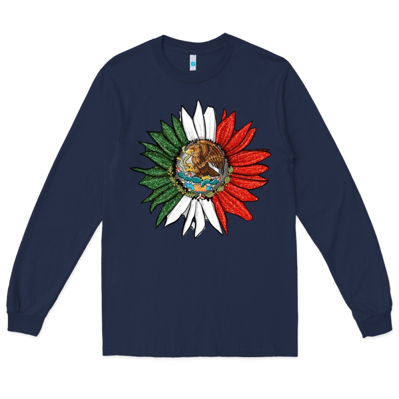 Mexico Sunflower Long Sleeve Tee by HRA Design Shop | Teevron
