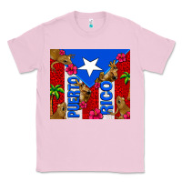 Bubblegum Pink puerto rico coqui leopard Classic Tee - AdoDesignShop