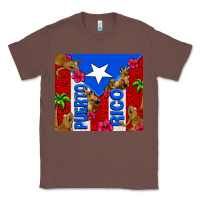 Chestnut puerto rico coqui leopard Classic Tee - AdoDesignShop