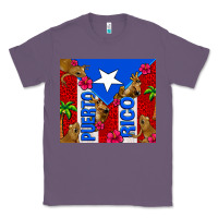 Lavender puerto rico coqui leopard Classic Tee - AdoDesignShop