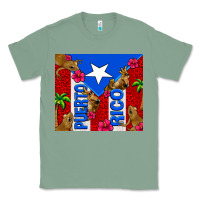 Sage puerto rico coqui leopard Classic Tee - AdoDesignShop
