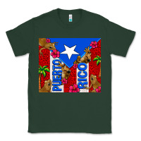 Sports Green puerto rico coqui leopard Classic Tee - AdoDesignShop