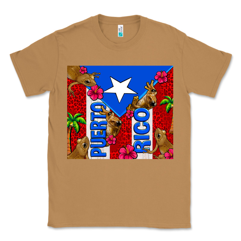 Puerto Rico Coqui Leopard Classic Tee by AdoDesignShop | Teevron